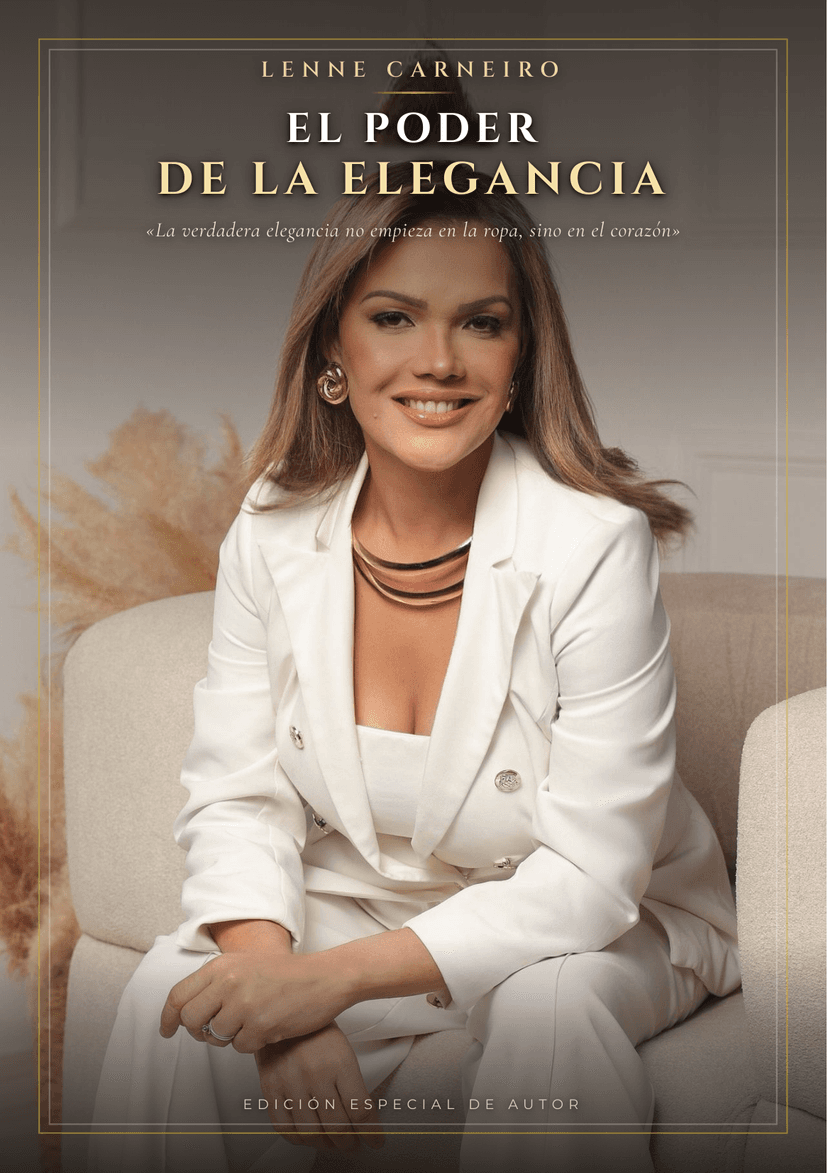 Capa do Livro El Poder de la Elegancia de Lenne Carneiro
